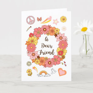 Querido Amigo Tarjeta del Día de la Madre Paz y Am