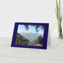 Querido hijo, feliz tarjeta del día del padre