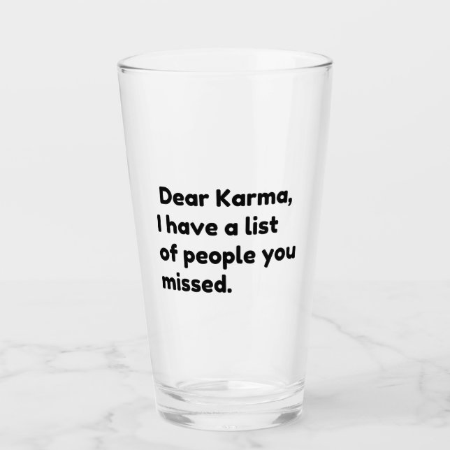 Querido Karma (Anverso)
