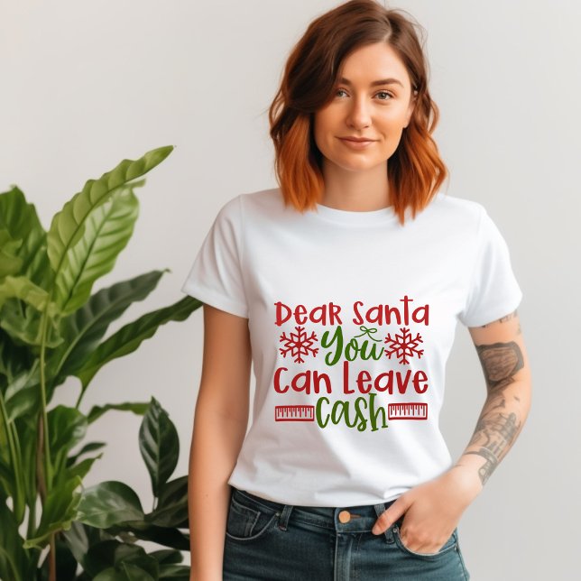 Querido Papá Noel, puedes dejar la camiseta en efe (Subido por el creador)