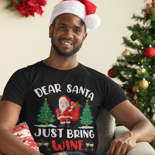 Querido Papá Noel, trae camisetas a los Navidades