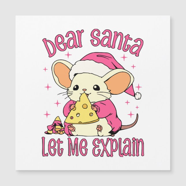 Querido Santa, Déjame Explicar (Anverso)