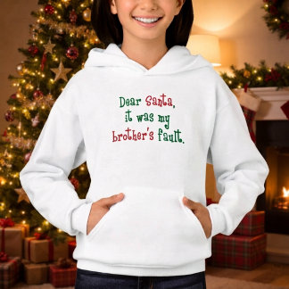 Querido Santa Fue Culpa De Mi Hermano Navidad