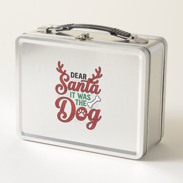 Querido Santa Fue El Perro Diseño De Camiseta De N (Anverso)