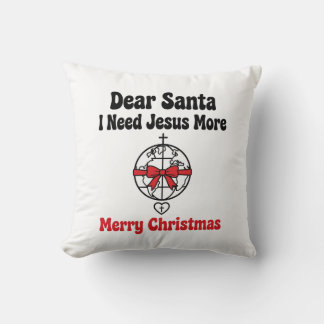 Querido Santa Jesús Almohada - Regalo de Fe