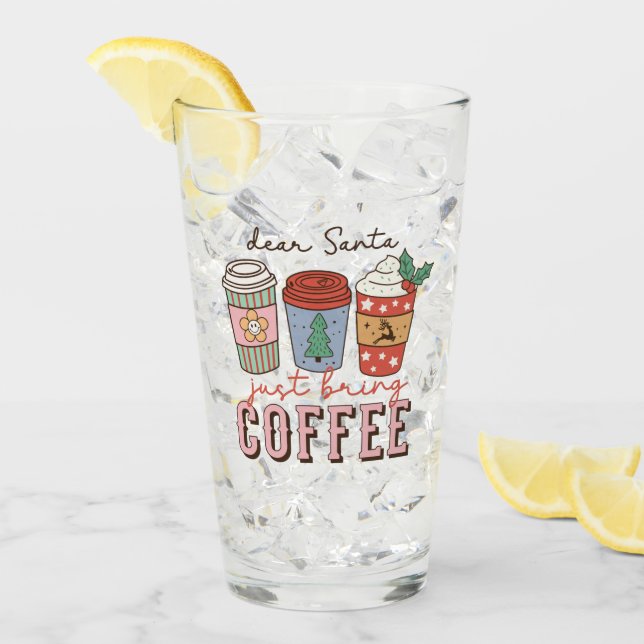 Querido Santa | Navidades Coffee Latte (Anverso (hielo))