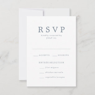 Querido Tarjetas de Respuesta para Bodas