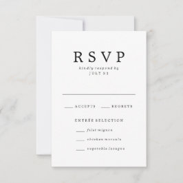 Querido | Tarjetas de Respuesta para Bodas