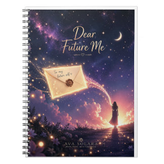 "Querido Yo Futuro" Cuaderno Soñador Celestial