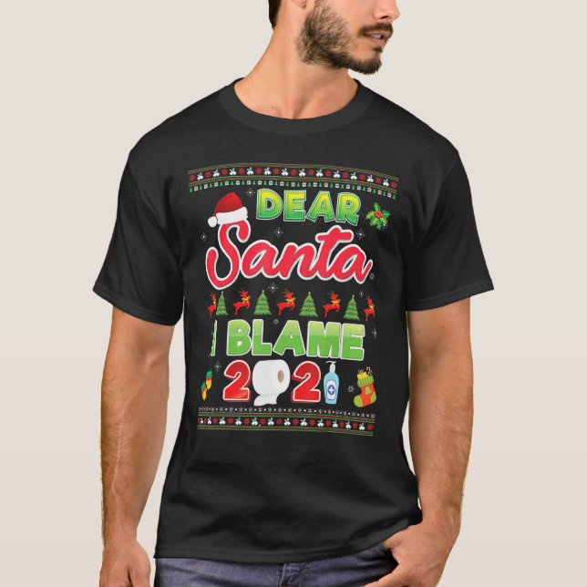 Queridos Navidades de Santa I Culpa 2021 Sweater U (Anverso)