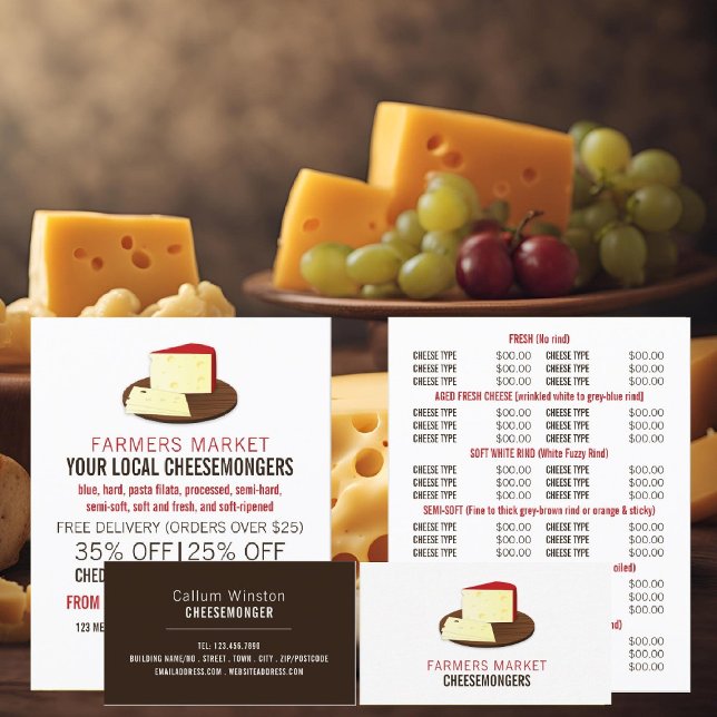 Queso a bordo, publicidad de Cheesemonger (Subido por el creador)