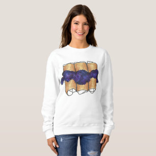 Queso de arándano azul mezcla sudadera judía Deli