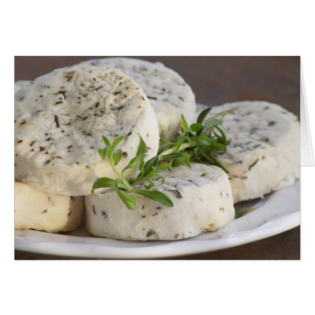 Queso de cabra francés - chèvre - con hierbas en u (Anverso (Horizontal))