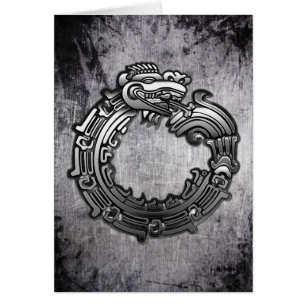 Quetzalcoatl plateado