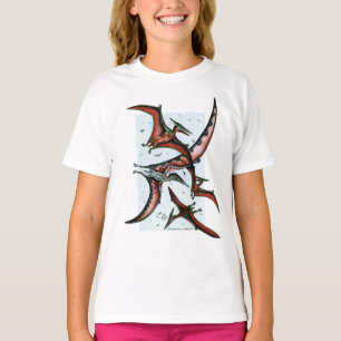 Quetzalcoatlus Con Camisa De Pterosaurios