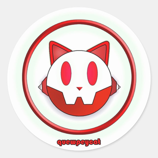 quewpeycat - pegatinas (Anverso)