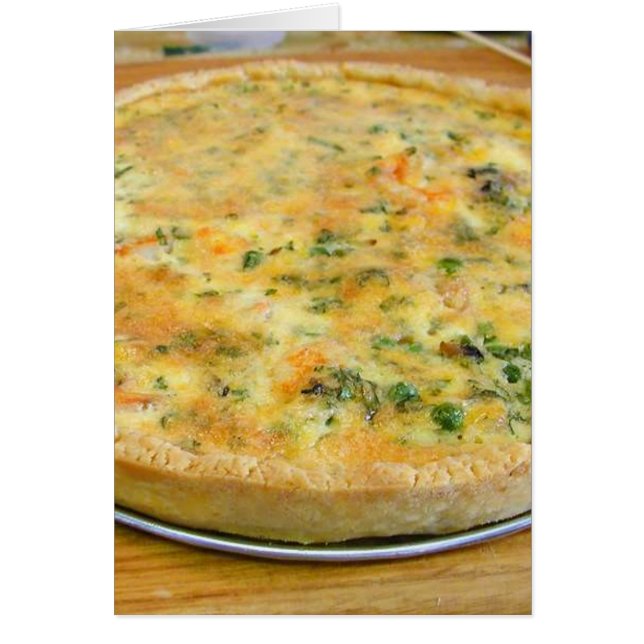 Quiche Pie Crust Cocina Cena (Frente)