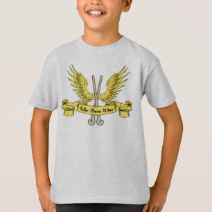 Quien ahorra victorias, camiseta de niños de hocke