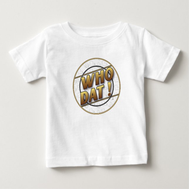 Quién camisetas de Dat (Anverso)
