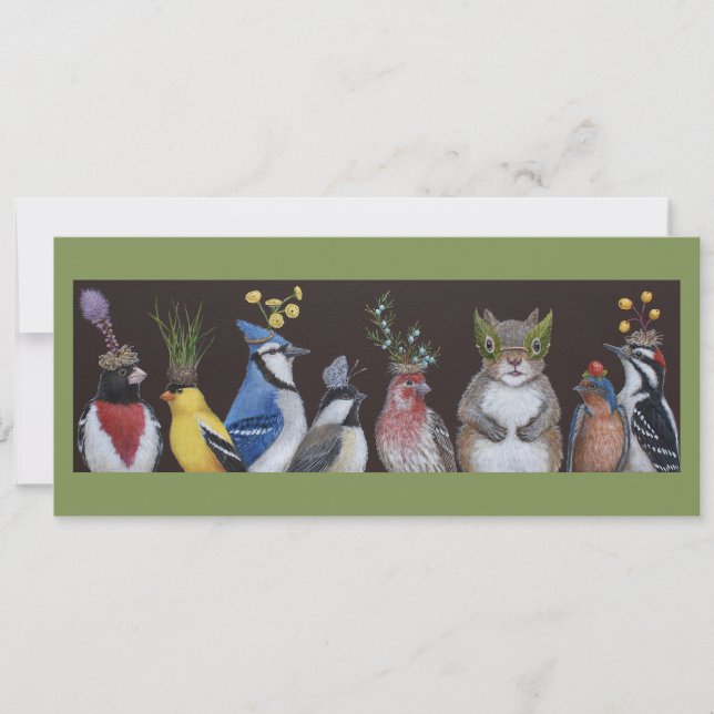 Quién comió toda la tarjeta plana de los bocados (Anverso)