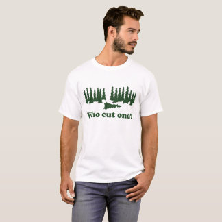 Quién cortó una camiseta