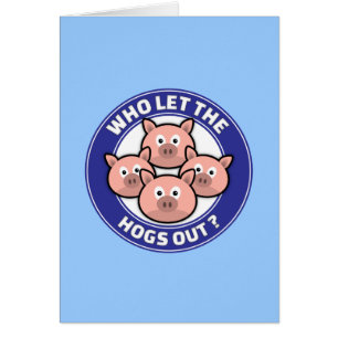 Quién dejó los cerdos hacia fuera