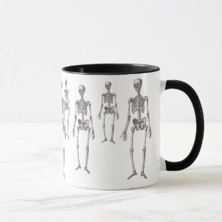 ¿Quién dejó los esqueletos fuera del armario? Taza