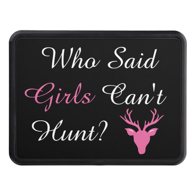 Quién dijo los chicas no pueden cazar la cubierta (Anverso)