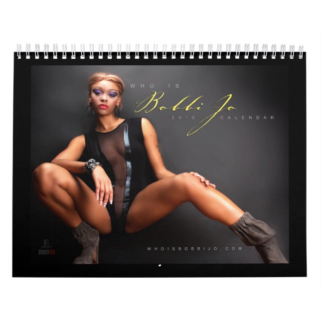 Quién es calendario de Bobbi Jo 2010 (Tapa)