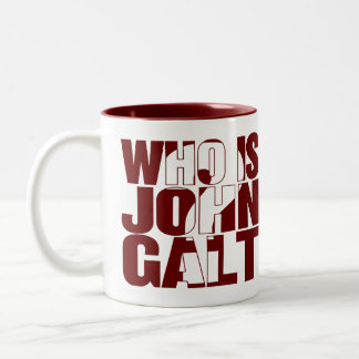 ¿Quién es Juan Galt? rojo de la taza 11oz