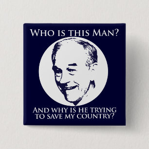 ¿Quién es Ron Paul? Botón