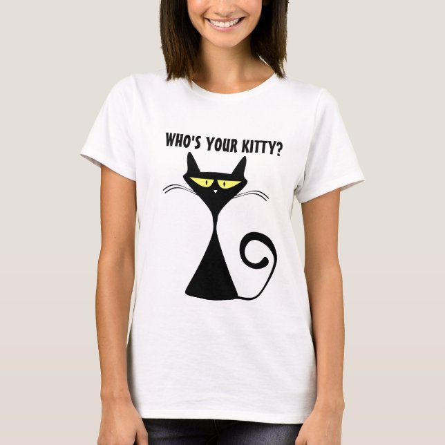 ¿Quién es su gatito? Camisetas sin mangas (Anverso)