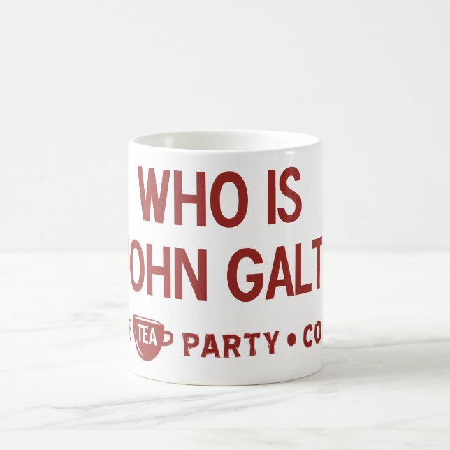 Quién es taza de la fiesta del té de Juan Galt (Centro)