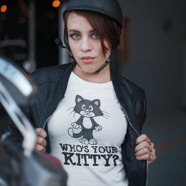 ¿QUIÉN ES TU BICICLETA? CAMISETAS CUTÁNEAS CAT (Subido por el creador)
