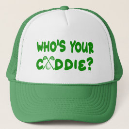 ¿Quién es tu Gorra Caddie Golfer - Verde?