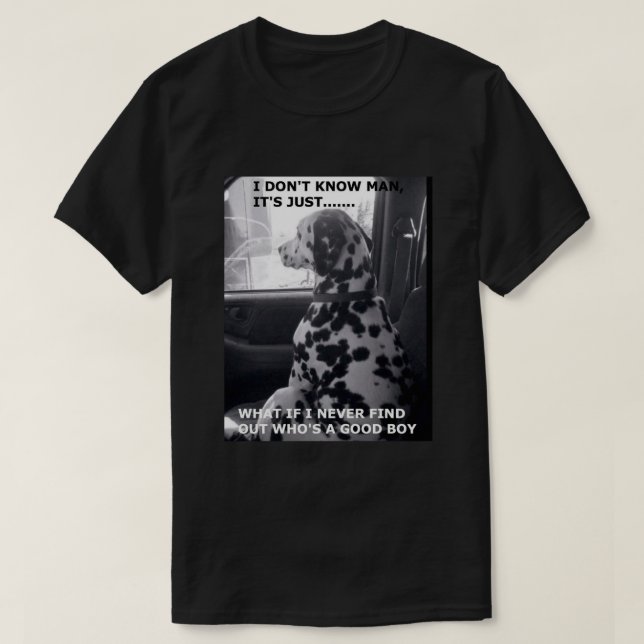 ¿Quién es un buen chico? Camiseta (Diseño del anverso)