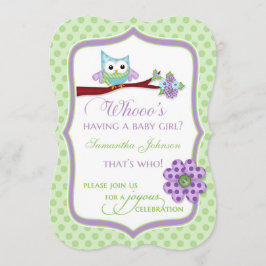 ¿Quién está teniendo una niña? Invitación a la duc