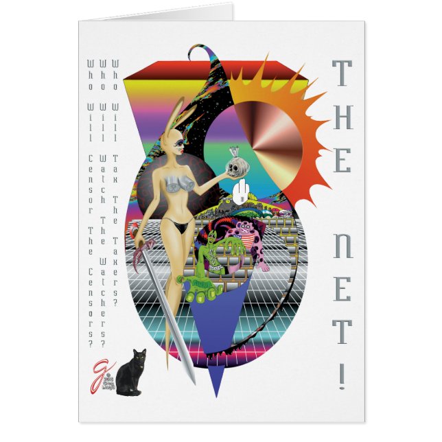 ¿Quién? ¡La red! (Frente)