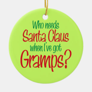 Quién necesita a Papá Noel yo tenga el ornamento