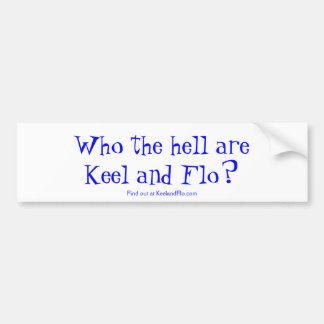 quién son pegatina para el parachoques de estos