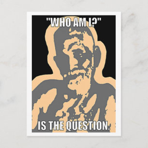 ¿Quién soy? Postal