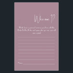 ¿Quién Soy? Volante de juego de ducha<br><div class="desc">Haz que sea tuyo agregando tu texto. Para acceder a las herramientas de edición avanzadas,  vaya a "Personalize" (Personalizar),  desplácese hacia abajo y pulse el enlace "click to personalizar more" (hacer clic en más ). Para obtener más diseños coincidentes,  haga clic en el enlace "Otros productos de esta colección"</div>