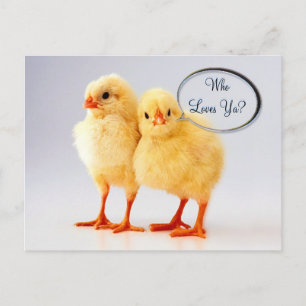 ¿Quién Te Ama? Postal de personalizable