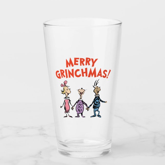 Quienes se dan la mano Feliz Grinchmas (Anverso)