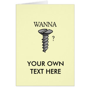 ¿QUIERA ATORNILLAR?