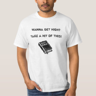 ¿QUIERA CONSEGUIR ALTO? Camiseta
