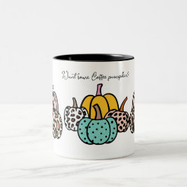 ¿Quieres calabaza de café? Jarra