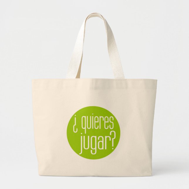 ¿quieres del ¿de la marina de guerra jugar? bolso (Frente)