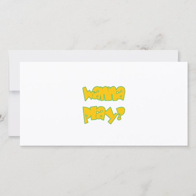 ¿Quieres Jugar? (Anverso)