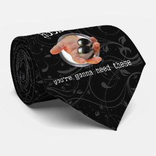 ¿Quieres jugar hockey? corbata (oscuro)